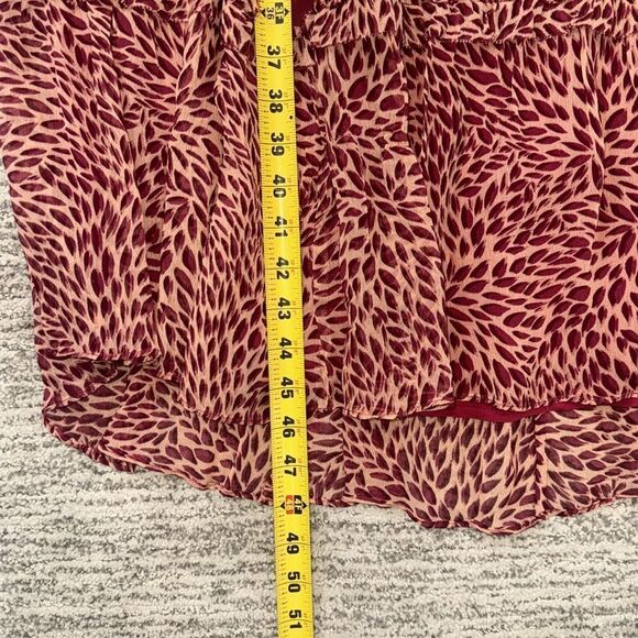 New ba&sh Gypsie Rose Dress Red Medium - Picture 11 of 16